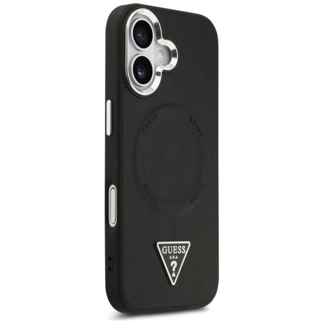 Guess Triangle Logo MagSafe Case for iPhone 17 Black - imagine 4