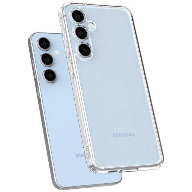 Spigen Ultra Hybrid Sam S24 FE S721 crystal clear ACS08620 - imagine 7