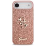 Case Guess Fixed Glitter Big 4G for iPhone Air pink - imagine 3