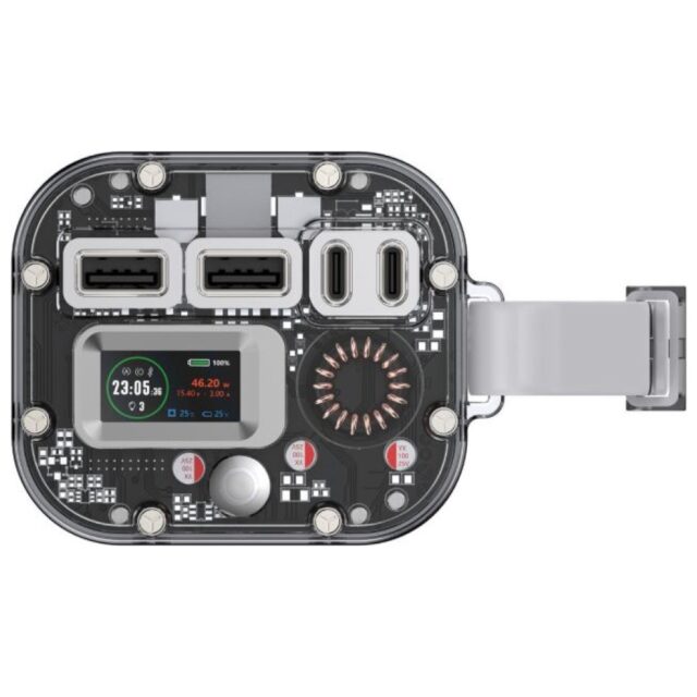 Powerbank 4smarts Lucid Ultra 40000mAh   100W szary - imagine 3