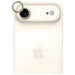 Camera lens protection 3MK HARDY Lens Protection Pro for Apple iPhone 17 Air gold - imagine 7
