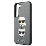 Karl Lagerfeld KLHCS22MSAKICKCSL S22+S906 silver Saffiano Karl & Choupette Head - imagine 6