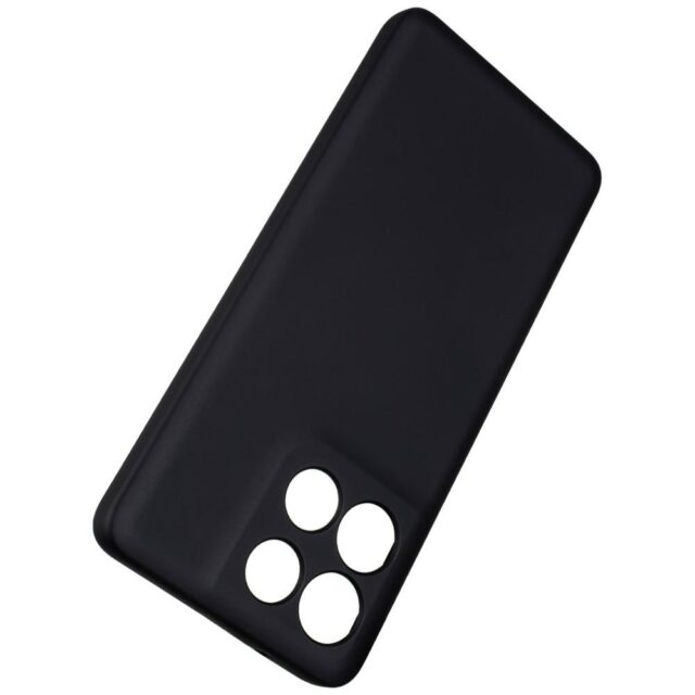 Case Beline Silicone for Moto G86 Power 5G black - imagine 3