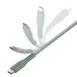 ENERGEA Flow USB-C to USB-C Cable 1.5m Green 240W 5A PD Fast Charge - imagine 3