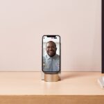 Lexon City Energy Pro 10W Wireless Charger with Bluetooth Speaker soft gold LD145D9 - imagine 5