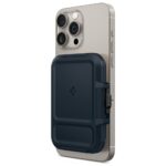 Magnetic wallet Spigen Lock Fit MagSafe metal slate - imagine 5