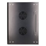 Extralink 9U 600x450 Black | Rackmount cabinet | wall mounted - imagine 7