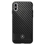 Mercedes MEHCPXHACABK iPhone X/Xs hard case black Real Carbon Dynamic - imagine 2