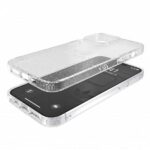 Adidas OR Protective iPhone 13 Pro Max6,7" Clear Case Gliter transparent 47148 - imagine 3