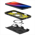 Spigen Tough Armor MAG iPhone 16 Plus 6.7" MagSafe black ACS08085 - imagine 10