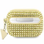 Guess GUAP2HDGTPD AirPods Pro 2 (2022/2023) cover gold Rhinestone Triangle Charm - imagine 2