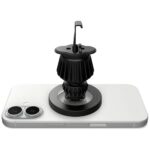 Car Mount Spigen MFT13 2-in-1 MagSafe silver - imagine 4