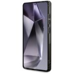 Case AMG Transparent Rhombs MagSafe for Samsung Galaxy S25 Ultra black - imagine 5