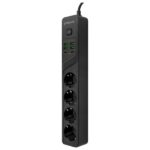Proove Power Strip 2m 3000W Power Socket P-04 (4xAC + 4xUSB + 2xType-C) black - imagine 2