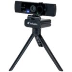 Verbatim Full HD 1080p Webcam with Microphone AWC-03 black 49580