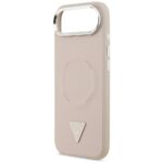 Guess Triangle Logo MagSafe Case for iPhone Air Pink - imagine 6