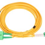 Extralink SC/APC-LC/APC | Patchcord | Single Mode, Duplex, 9/125um, 3mm, 3m