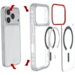 Etui Ghostek Covert MagSafe do iPhone 17  Pro przezroczysty - imagine 5