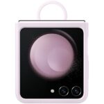 Samsung Case EF-PF731TVEGWW Z Flip5 F731 lavender Silicone Case with Ring