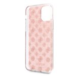 Guess GUHCN61TPERG iPhone 11 6,1" / Xr pink hard case 4G Peony Glitter - imagine 4