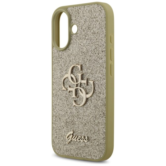 Case Guess Fixed Glitter Big 4G for iPhone 17 gold - imagine 6