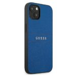 Guess GUHCP13SPSASBBL iPhone 13 mini 5,4" blue Saffiano Strap - imagine 4