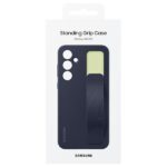 Samsung EF-GA556TBEGWW A55 5G A556 black Silicone Cover Strap case - imagine 6