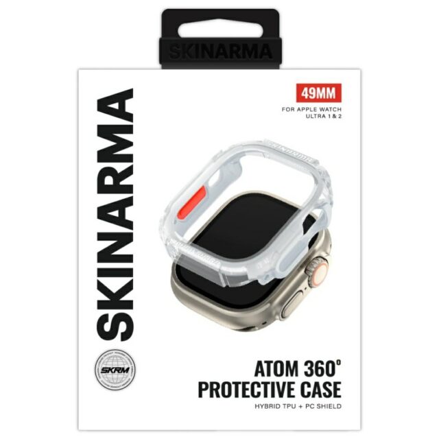 Case Skinarma Atom for Apple Watch 49mm   frost - imagine 3