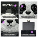 Nimmy card wallet black      Glasses Panda - imagine 4