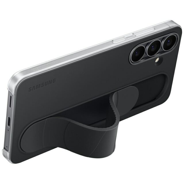 Samsung Standing Grip Case for Galaxy S25 FE Black - imagine 3