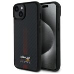 Red Bull RBHMP14S24CFGSMK iPhone 14 6.1" hardcase black Carbon Fiber Power Bar MagSafe