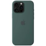 Case Apple Silicone Case MYYR3ZM/A MagSafe for iPhone 16 Pro Lake Green - imagine 4
