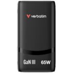 Verbatim Fold n Go mains charger GaN 65W black 32354 - imagine 2
