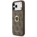 Case Guess 4G Ring Stand for iPhone 17 Pro Max brown - imagine 2