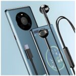 AWEI PC-7T USB-C 1.2m stereo headphones black - imagine 6