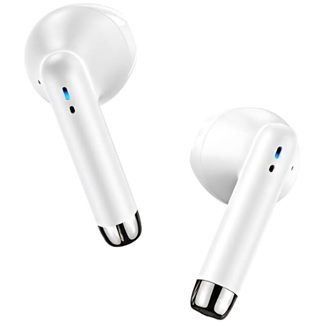 USAMS Bluetooth 5.0 TWS IA series Wireless Headphones white BHUIA02 (US-IA04) - imagine 2