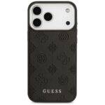 Guess Peony Hot Stamp Script MagSafe Case for iPhone 17 Pro Max Black - imagine 3