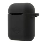 Mini MIACA2SLTBK AirPods cover black hard case Silicone Collection - imagine 4