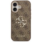 Case Guess 4G Big 4G Classic Logo for iPhone 17 brown gold - imagine 3