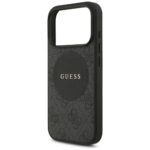 Case Guess 4G Circle Classic Logo MagSafe for iPhone 17 Pro black - imagine 6