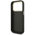 Case Guess 4G Big 4G Classic Logo Big Strap Metal Buttons for iPhone 17 Pro black - imagine 7