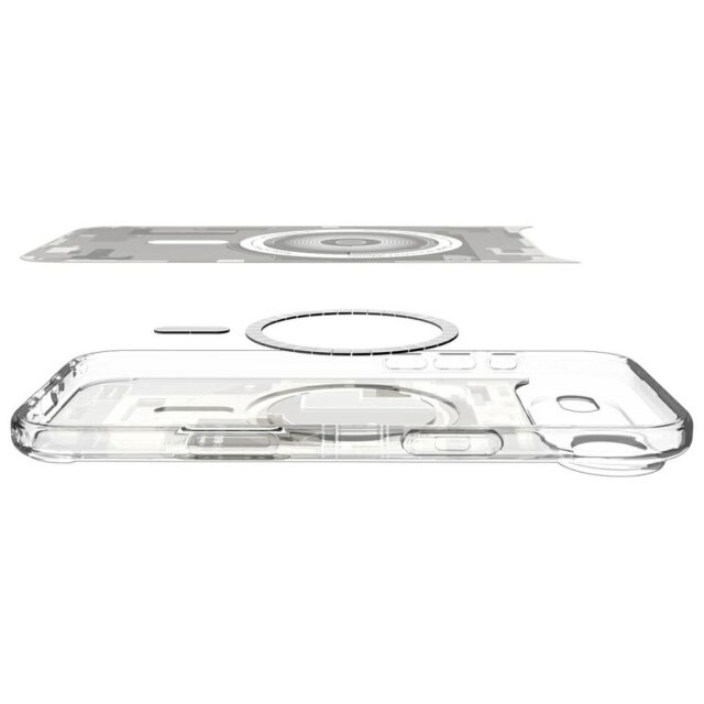 Spigen Ultra Hybrid Mag MagSafe case for iPhone Air zero one titanium - imagine 7