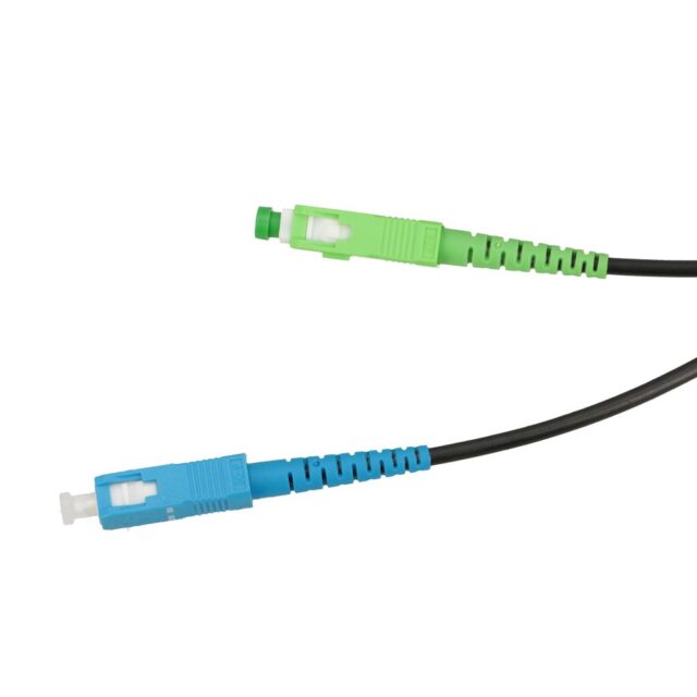 Extralink Patchcord SC/APC-SC/UPC, Round, Hanging, Single-Mode, Simplex, G.657A2, 160m - imagine 2