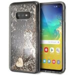 Guess GUHCS10LGLHFLGO S10e G970 gold hard case Glitter Hearts