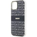 DKNY DKHMP14SHRHSEK iPhone 14 / 15 / 13 6.1 inch black hardcase IML Mono & Stripe MagSafe - imagine 6