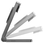 Energea MagTrio foldable charger induction 3-in-1 15W Fast Charging gray/gunmetal MagSafe - imagine 5