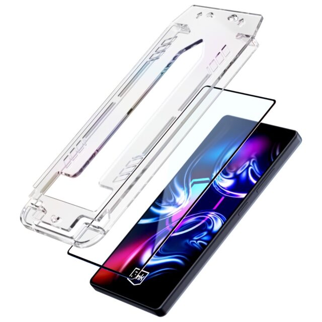 Szkło hartowane 3MK HardGlass Max         z aplikatorem do Samsung Galaxy S25 Ultra - imagine 3