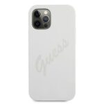 Guess GUHCP12LLSVSCR iPhone 12 Pro Max 6,7" cream hardcase Script Vintage - imagine 3