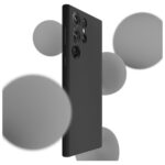 Etui 3MK Hardy Android Silicone MagCase   do Samsung Galaxy S24 Ultra czarny - imagine 2