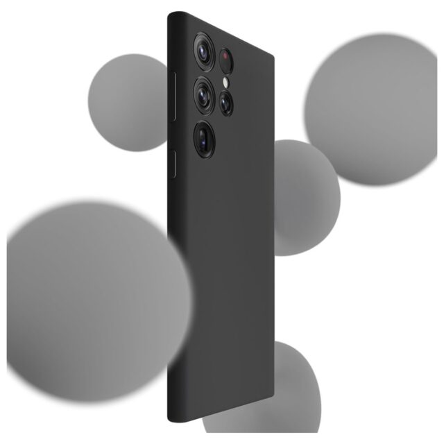 Etui 3MK Hardy Android Silicone MagCase   do Samsung Galaxy S24 Ultra czarny - imagine 2